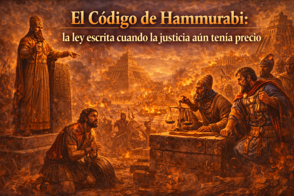 El Código de Hammurabi: la ley escrita cuando la justicia aún tenía precio