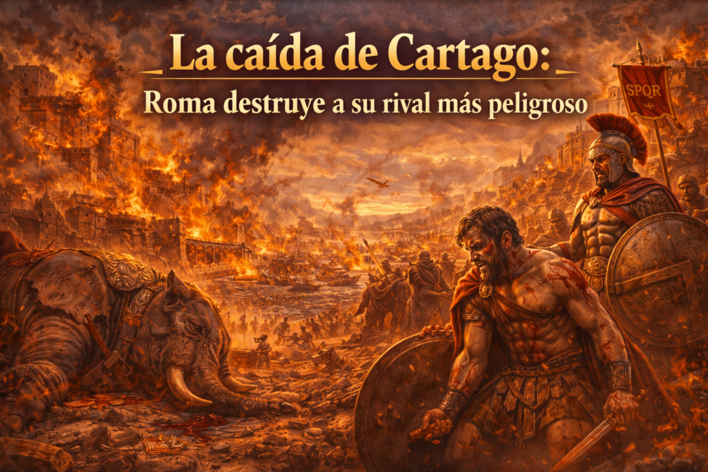 La caída de Cartago: Roma destruye a su rival más peligroso