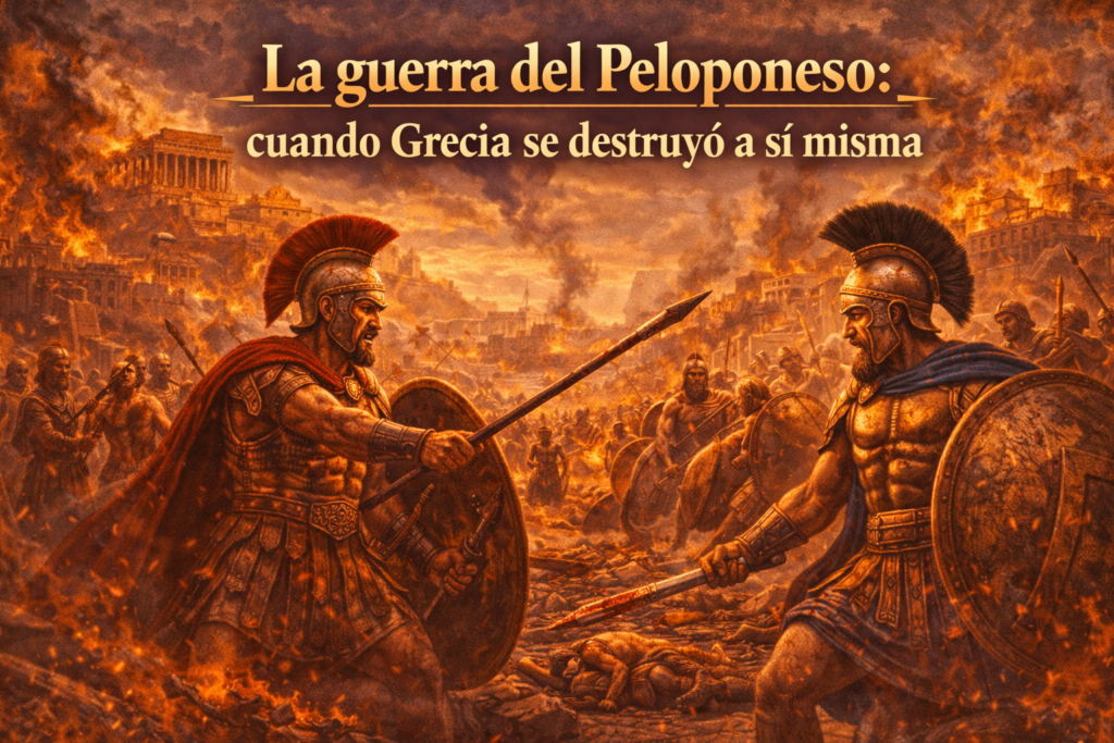 La guerra del Peloponeso: cuando Grecia se destruyó a sí misma