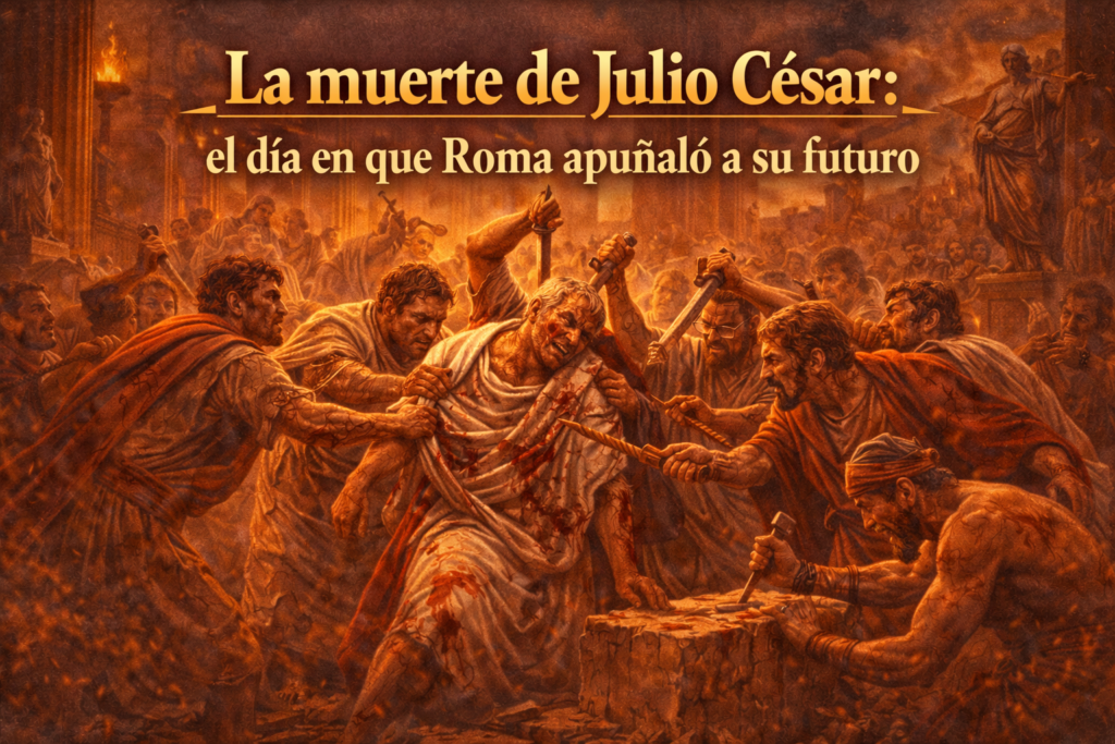 La muerte de Julio César: el día en que Roma apuñaló a su futuro