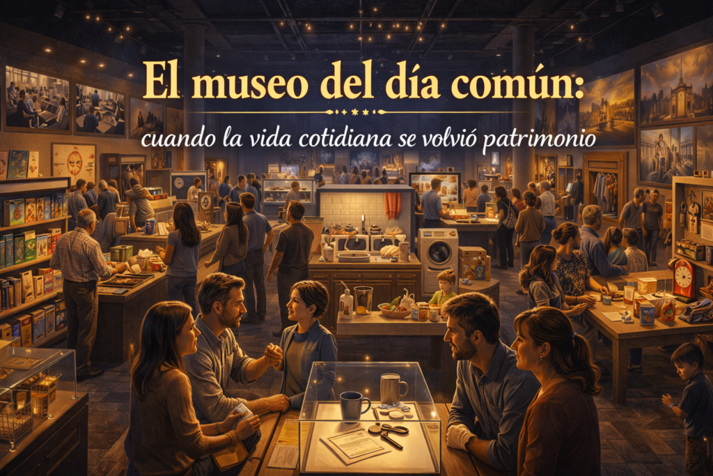 El museo del día común: cuando la vida cotidiana se volvió patrimonio