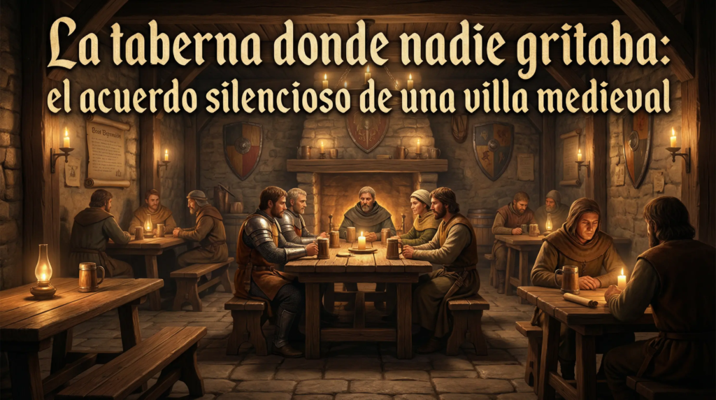 La taberna donde nadie gritaba: el acuerdo silencioso de una villa medieval